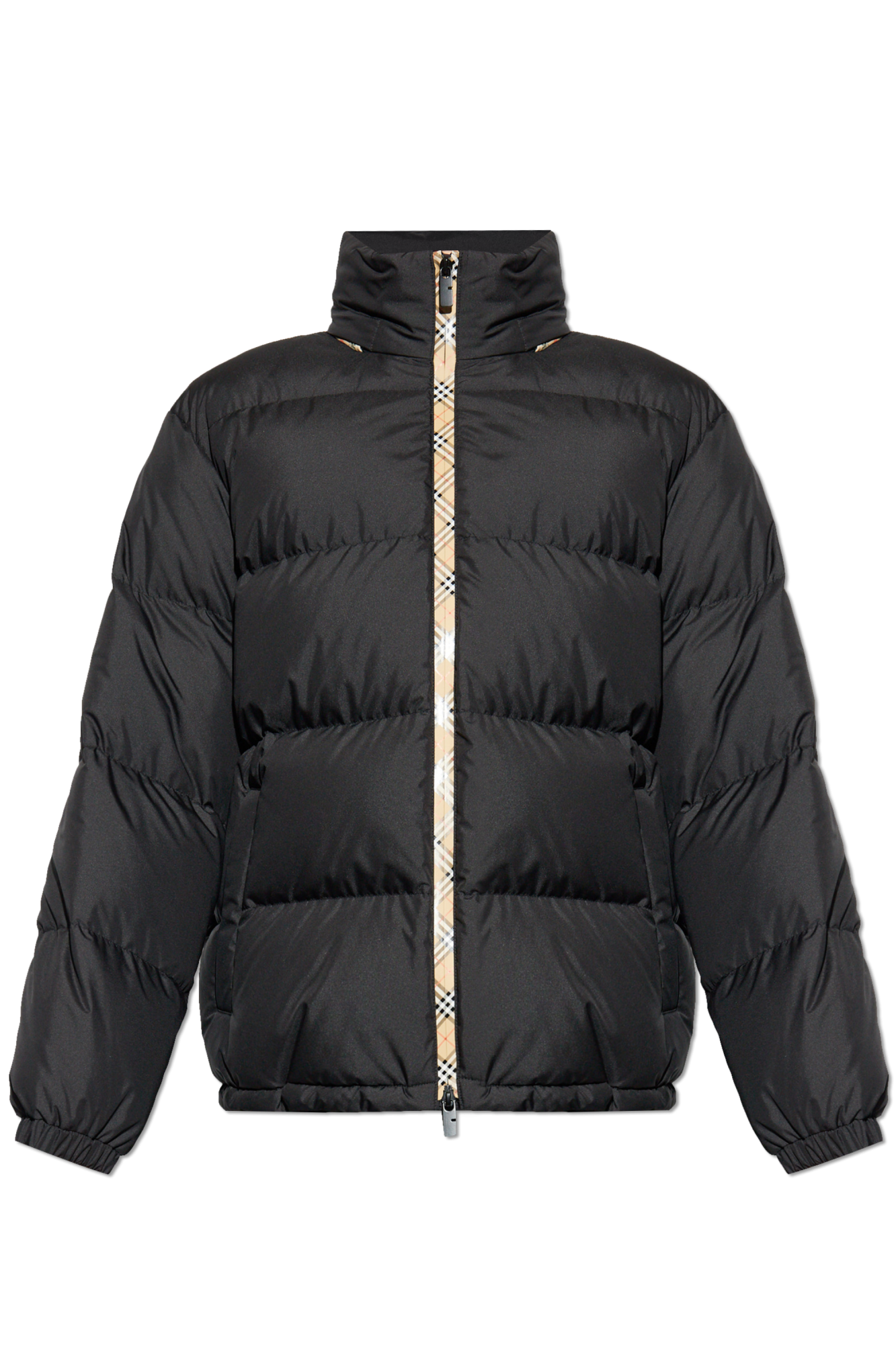Black Down jacket with hood Burberry - Vitkac Slovakia